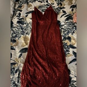 Red Sparkly Dress